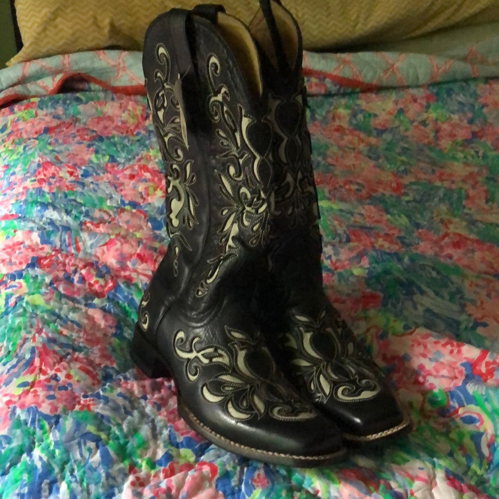 Stetson Cowboy Boots 👢 size 8.5 women’s NWT